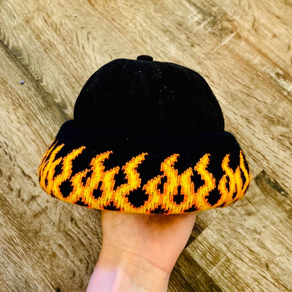 Thrasher style beanie